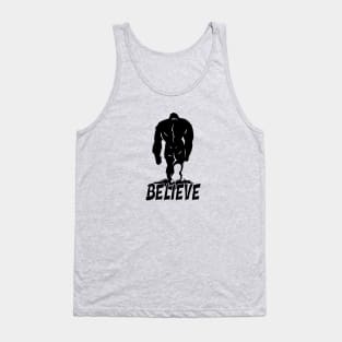 Retro Bigfoot Silhouette Tank Top